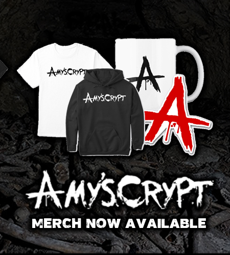 Amy's Crypt Merch Now Available