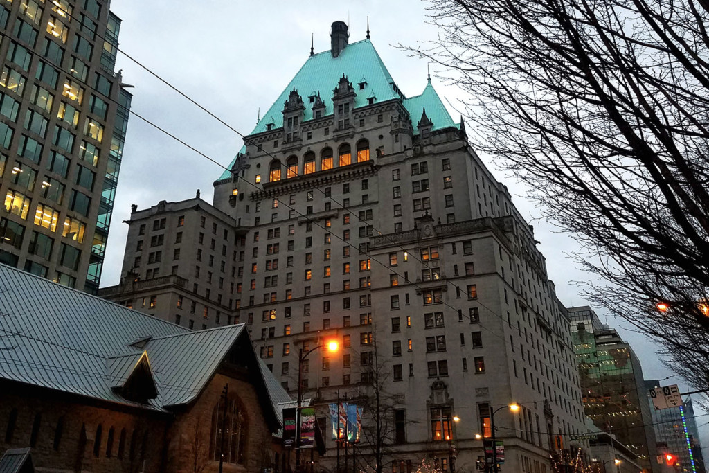 Haunted Vancouver Hotel Exterior