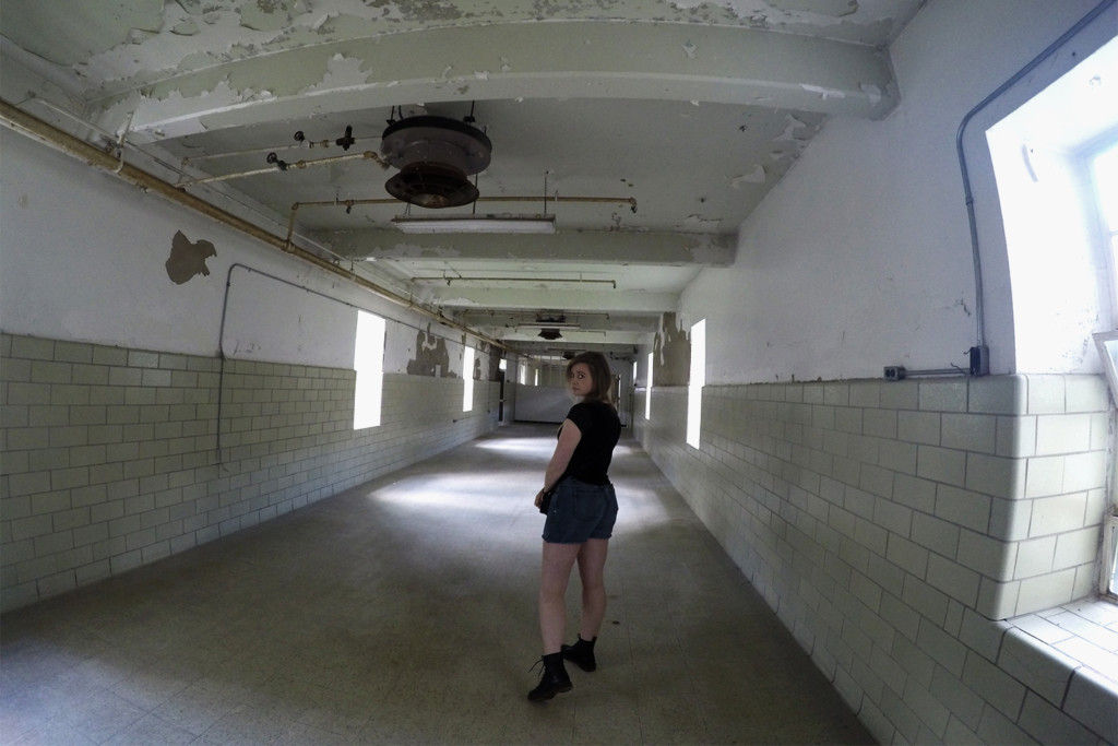 Searching for ghosts inside the halls of the Trans-Allegheny Lunatic Asylum.