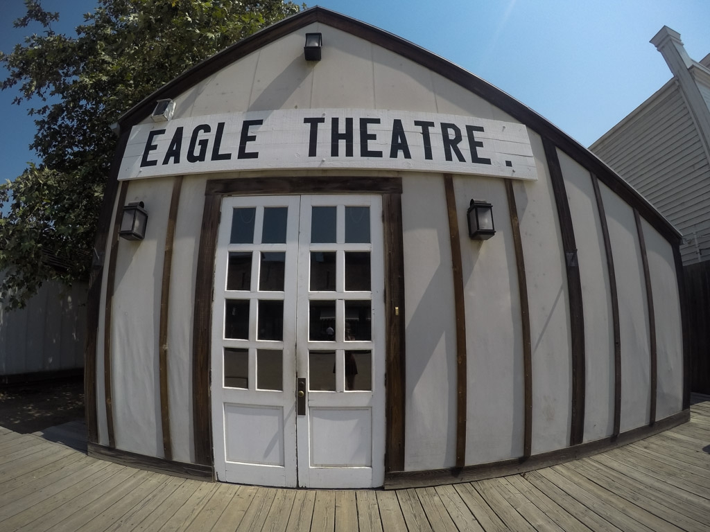 Haunted Eagle Theater. 