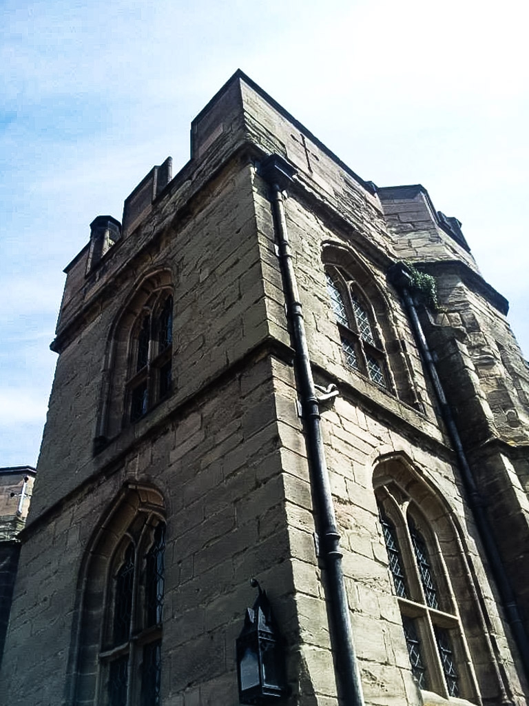 Exterior of Warwick Castle. 