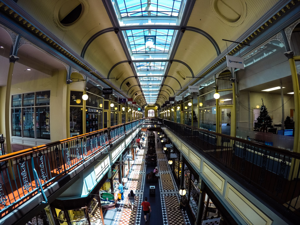 Haunted Adelaide Arcade in South Australia. 