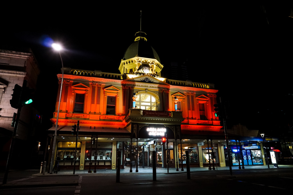 Haunted arcade in Adelaide, South Australia. 