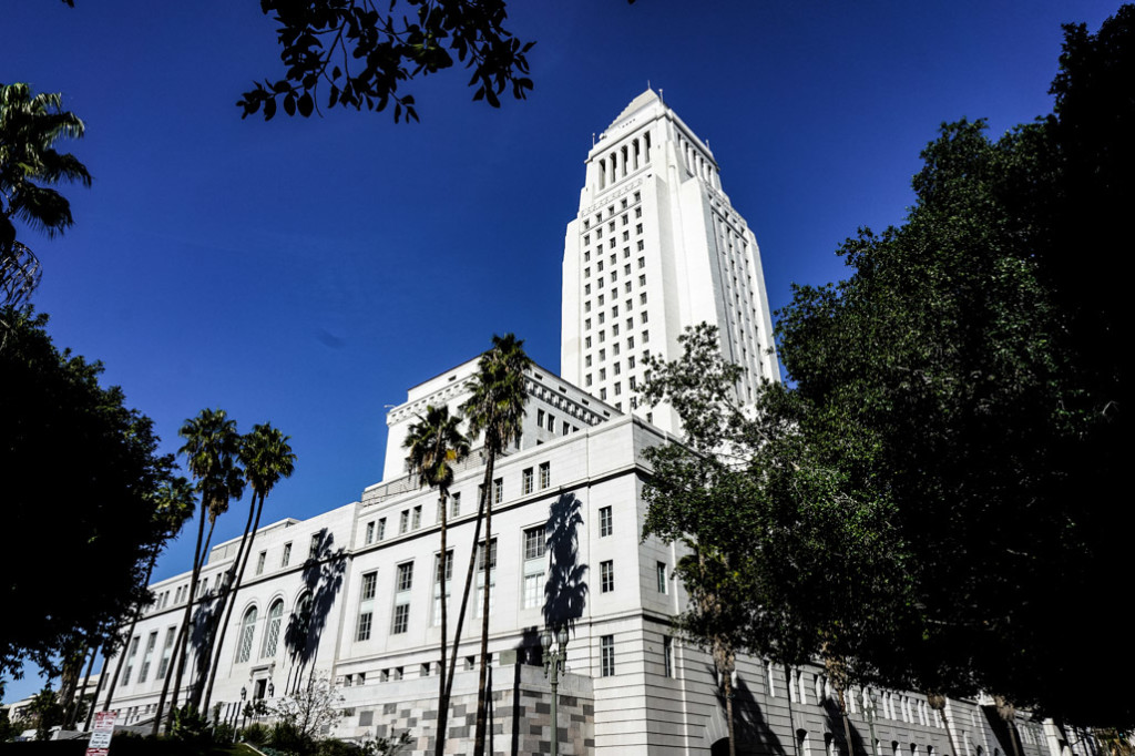 Haunted Los Angeles City Hall. 