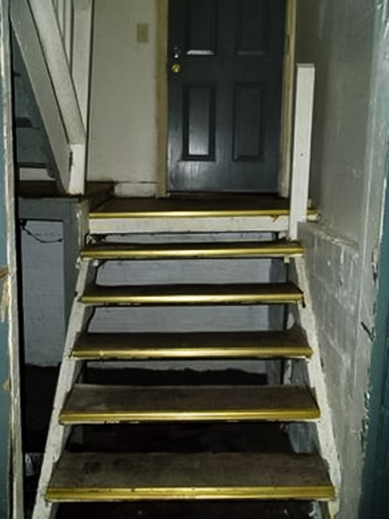 Stairs from the Demon House. 