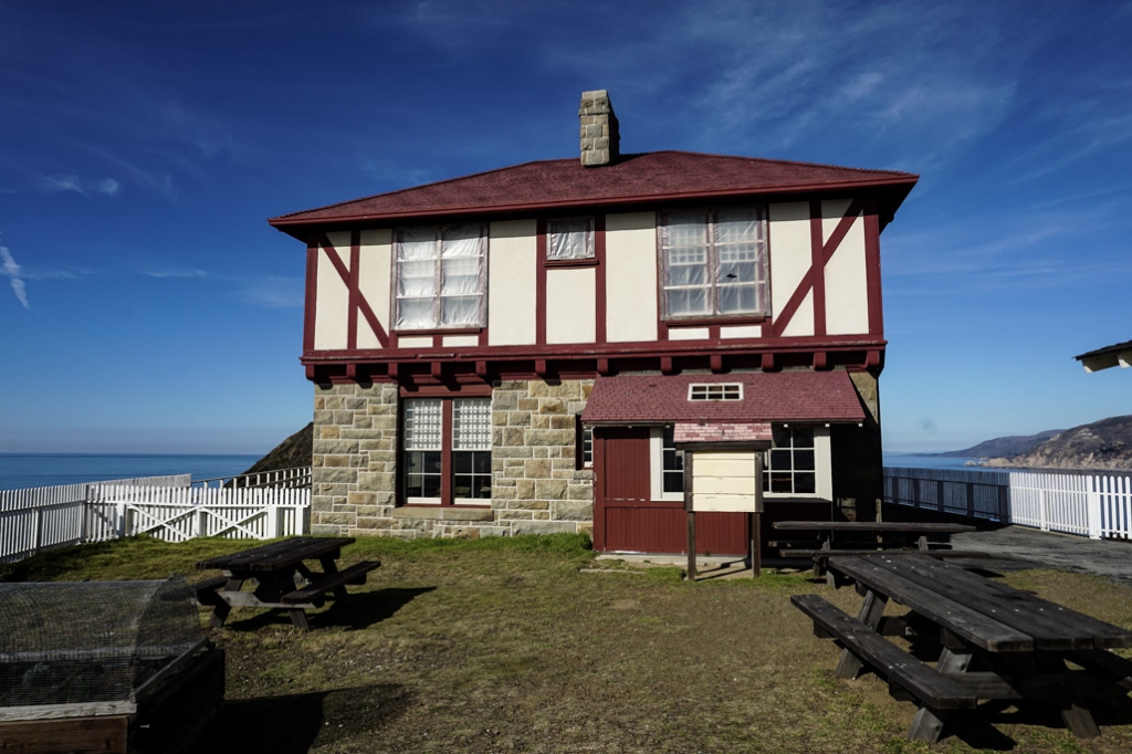 Keeper's House on the Point Sur Lighthouse Station. 