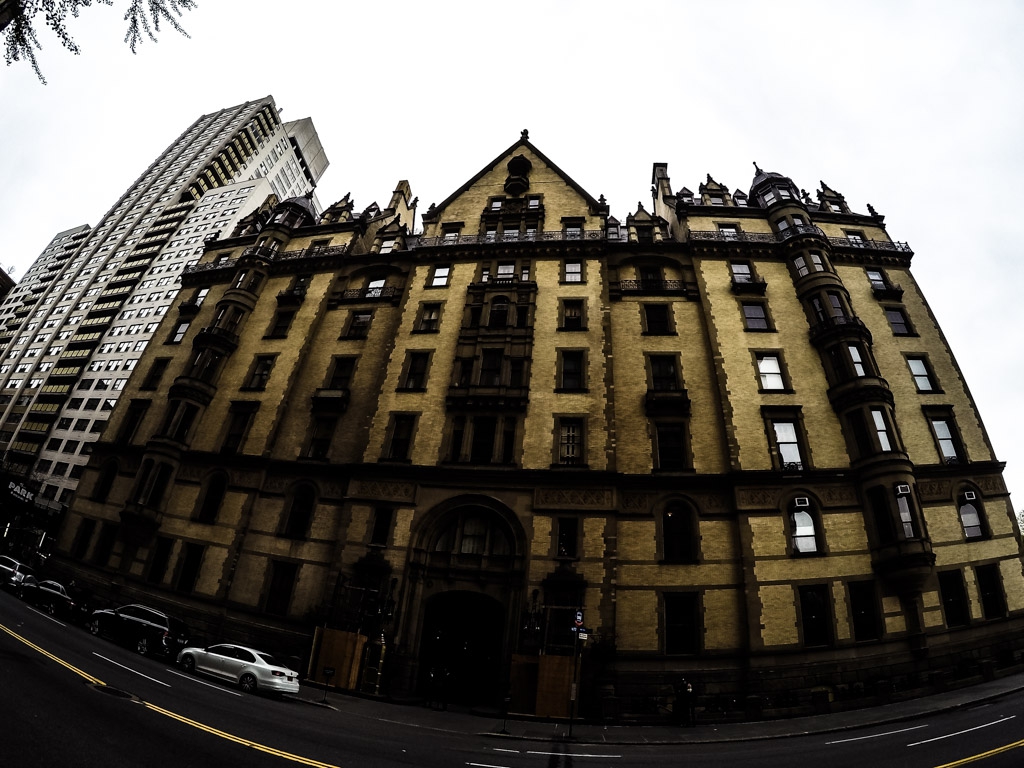 Dakota Building in New York City, haunted by John Lennon. 
