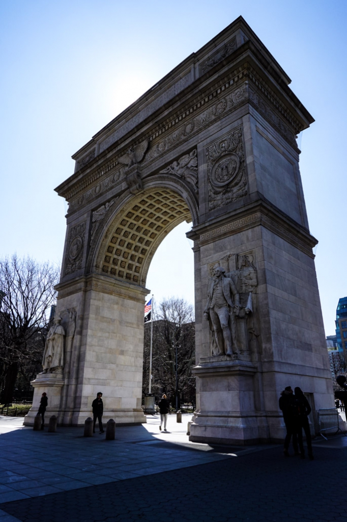 Haunted Washington Square Park. 