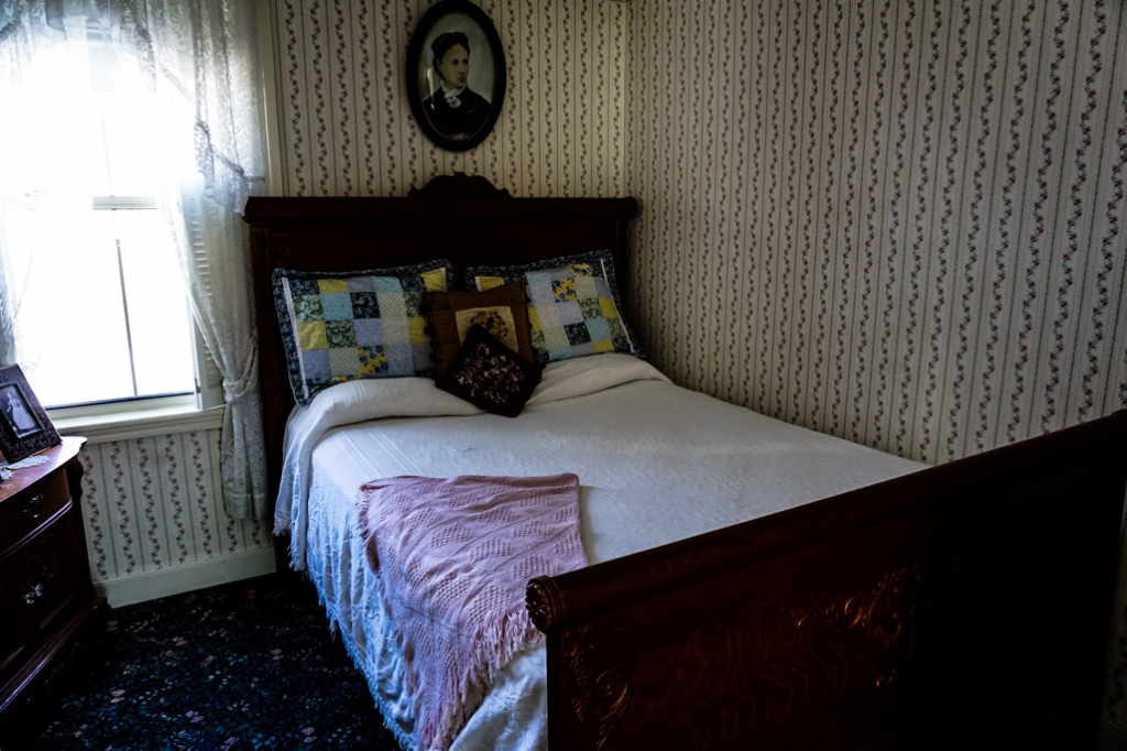 Former bedroom of Lizzie Borden. 