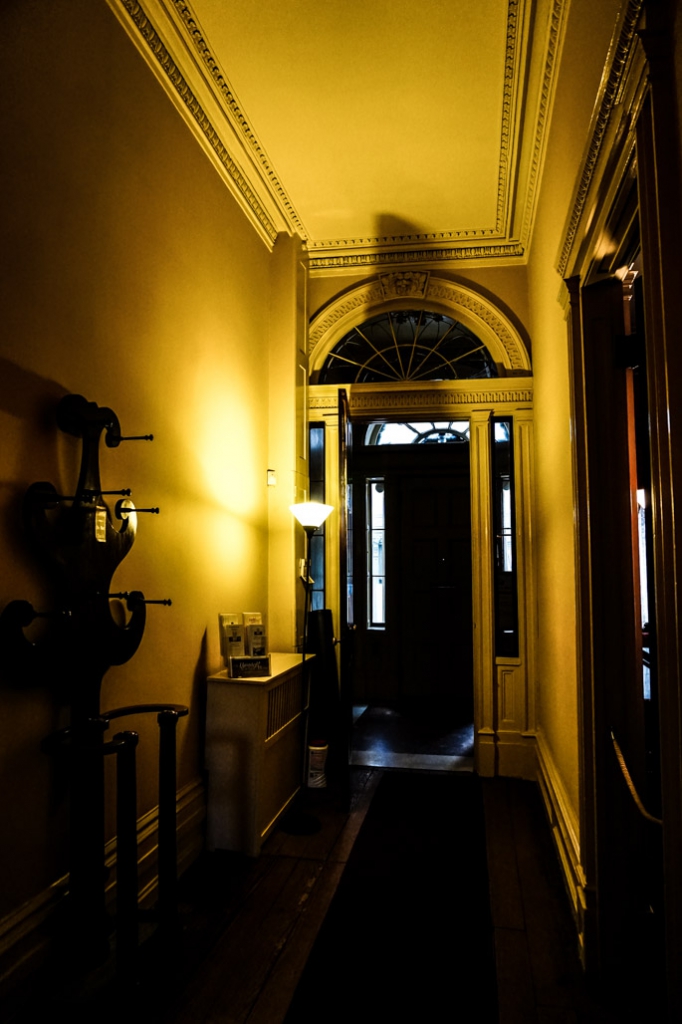 Entry way to Merchant House in New York City. 