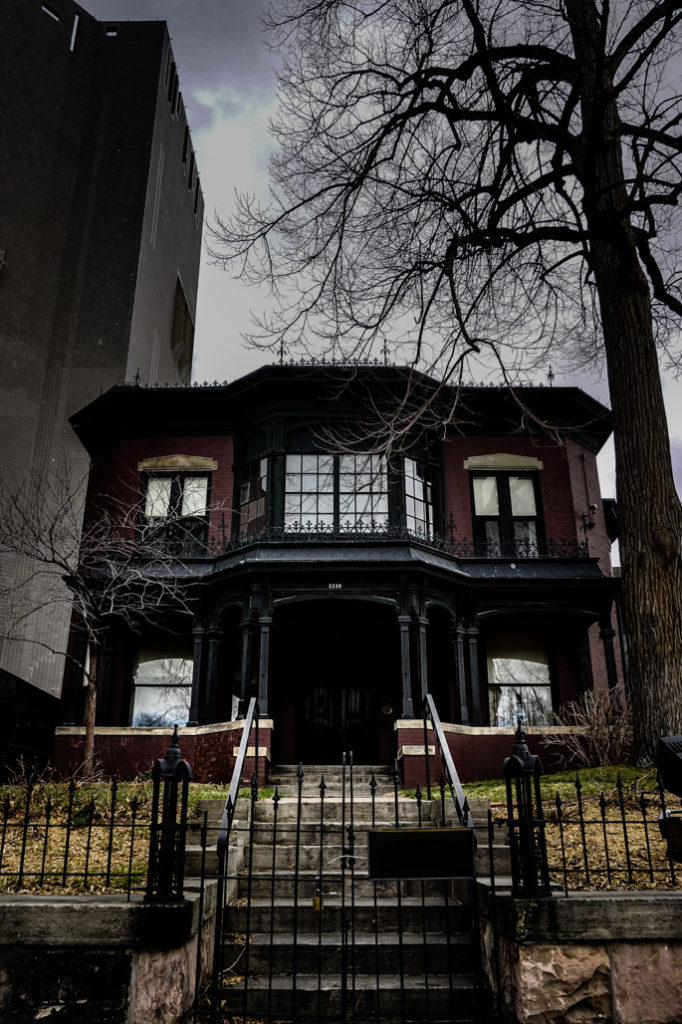 Haunted Byers-Evans House Museum. 