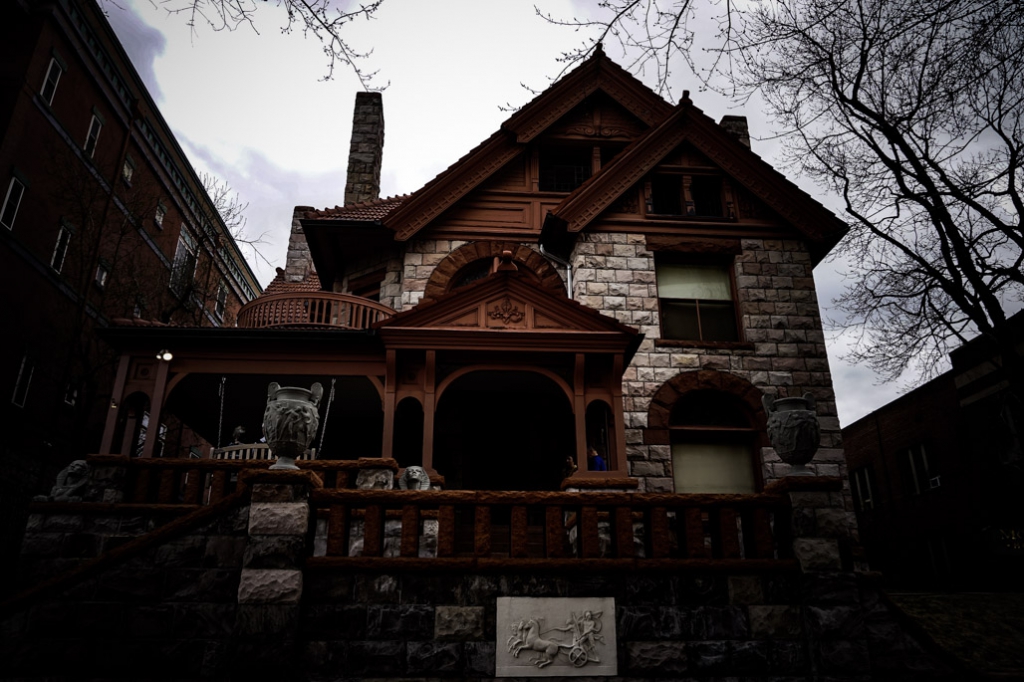 Molly Brown House in Denver is haunted. 