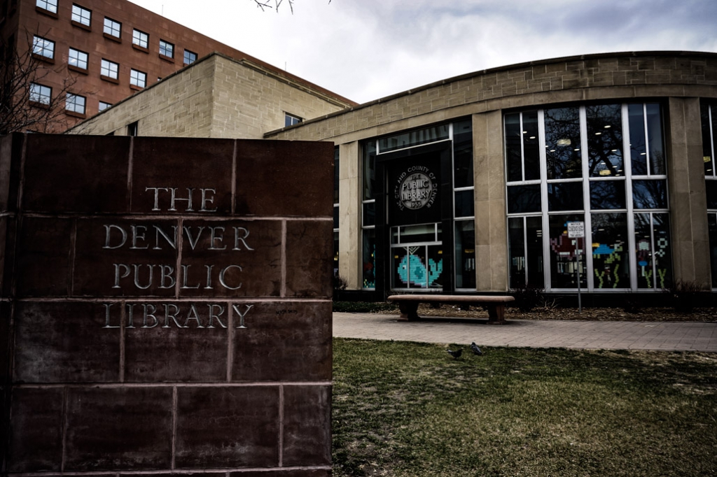 The Denver Public Library is haunted. 