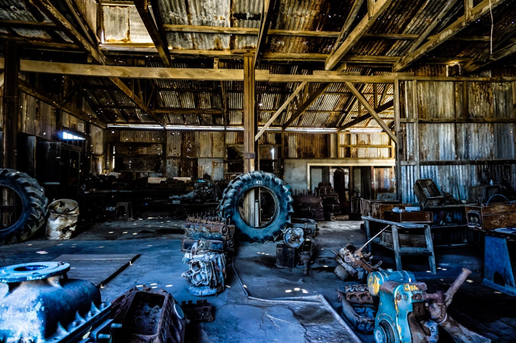 Haunted ghost town in Chile. 