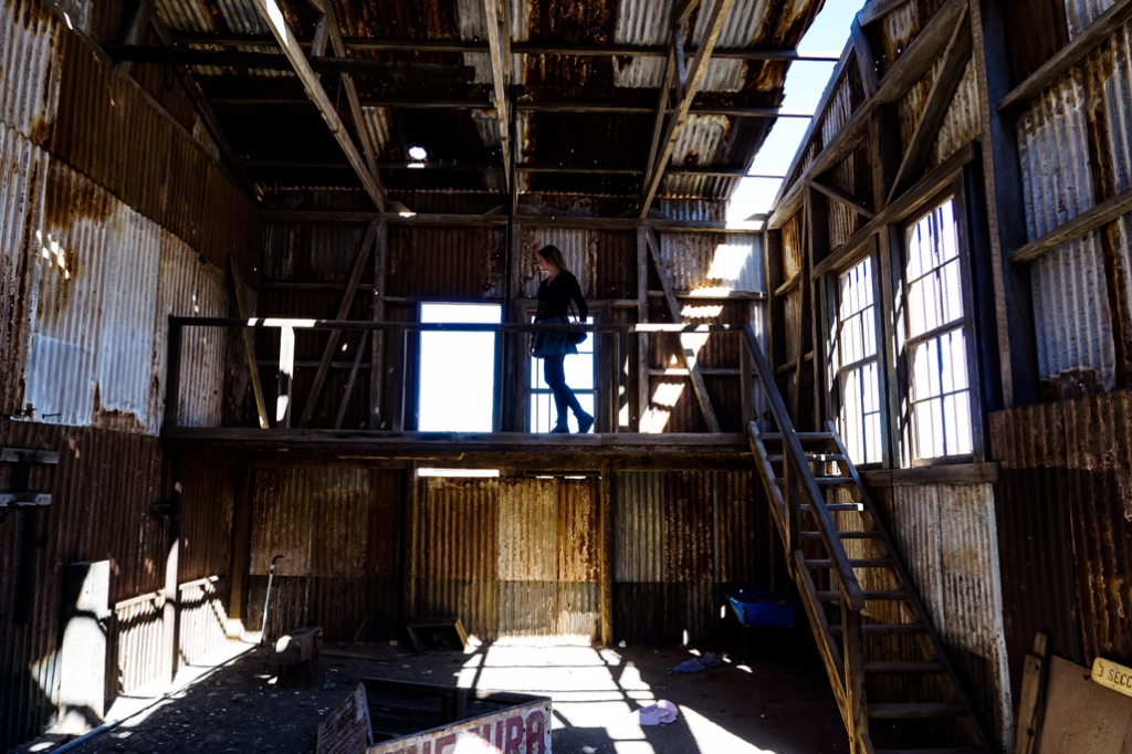 Humberstone ruins in Chile. 