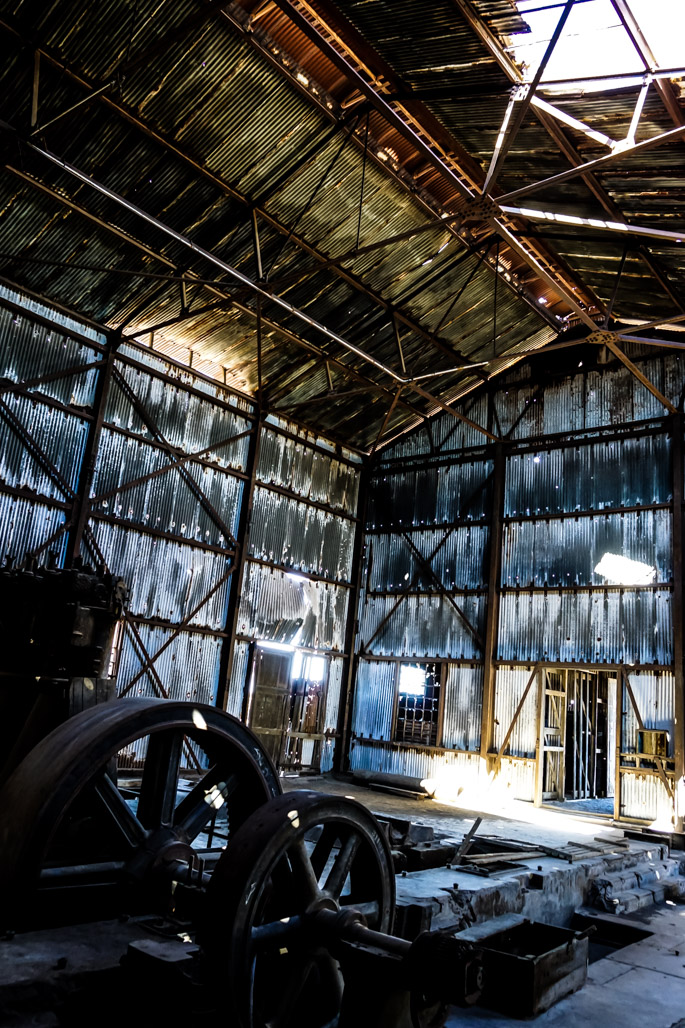 Humberstone ghost town in Chile. 