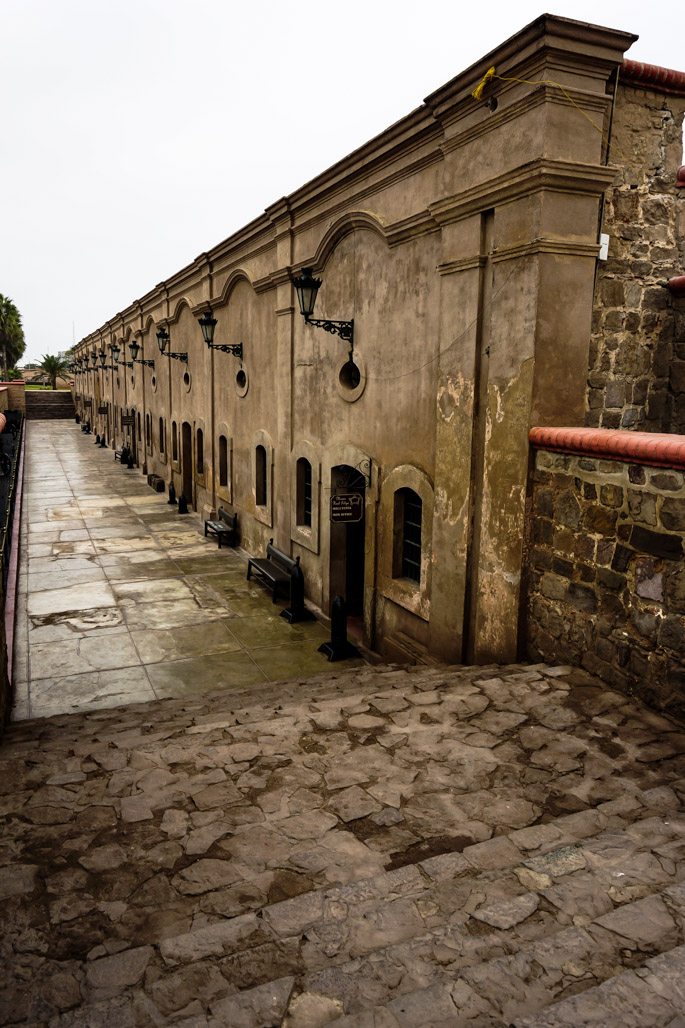 One of the most haunted places in Peru, the Real Felipe Fortress. 