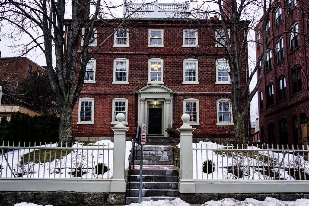 Haunted Joshua Ward House in Salem, Massachusetts. 