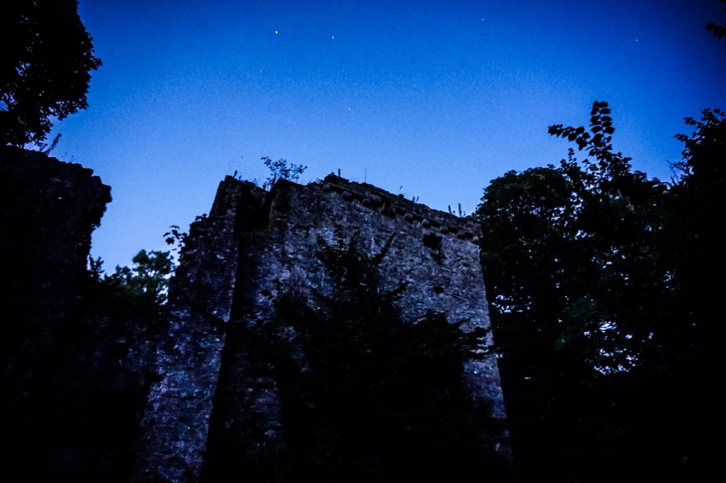 Haunted Castle in Wales. 
