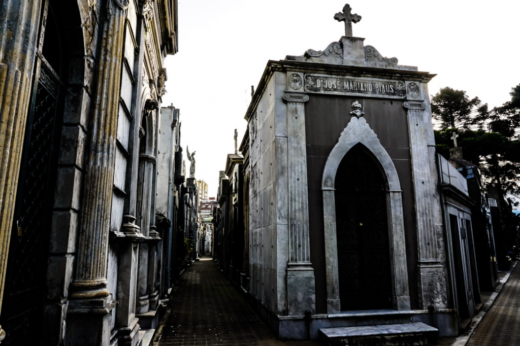 Haunted Buenos Aires' La Recoleta Cemetery. 