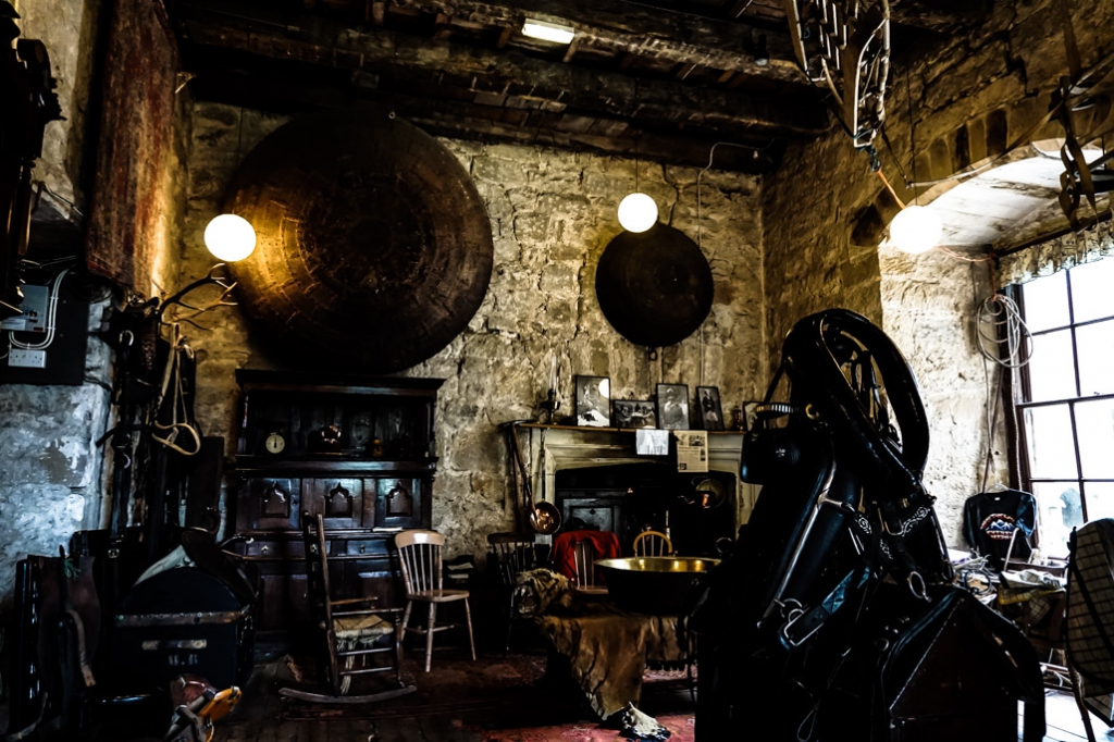 Haunted room in Chillingham Castle. 