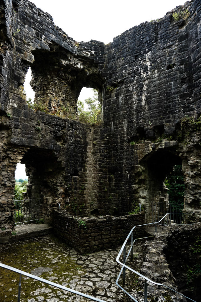 Goblin Tower at Denbigh Castle. 