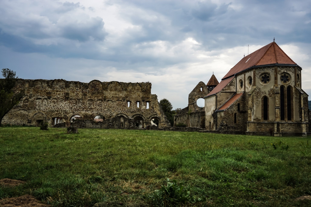 Transylvania ruins of the Carta Abbey. 