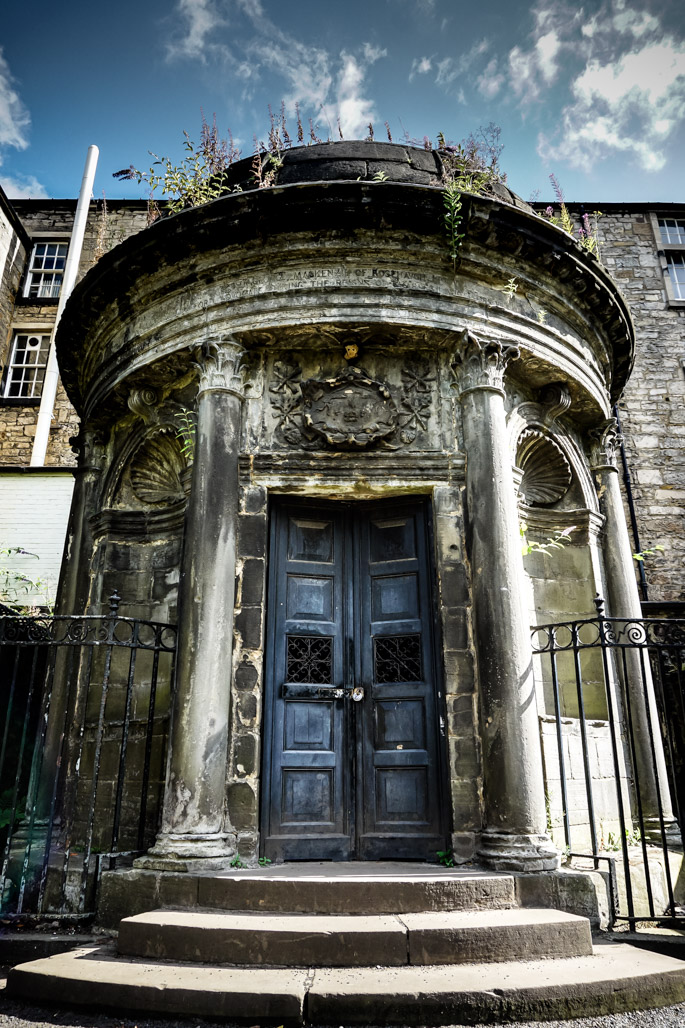 Haunted Greyfriars Kirkyard Poltergeist and Bobby Amy's Crypt