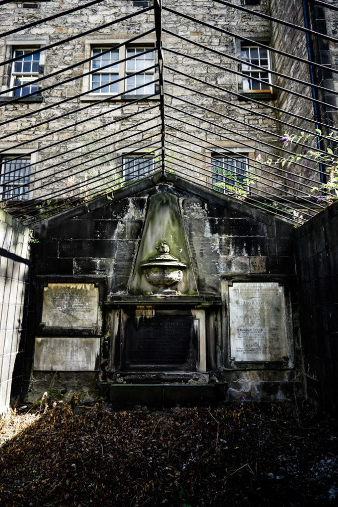 Haunted Greyfriars Kirkyard Poltergeist and Bobby Amy's Crypt