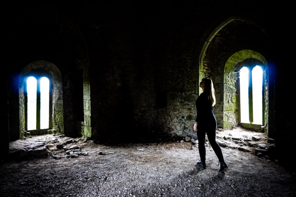 Bloody Chapel inside of Leap Castle. 