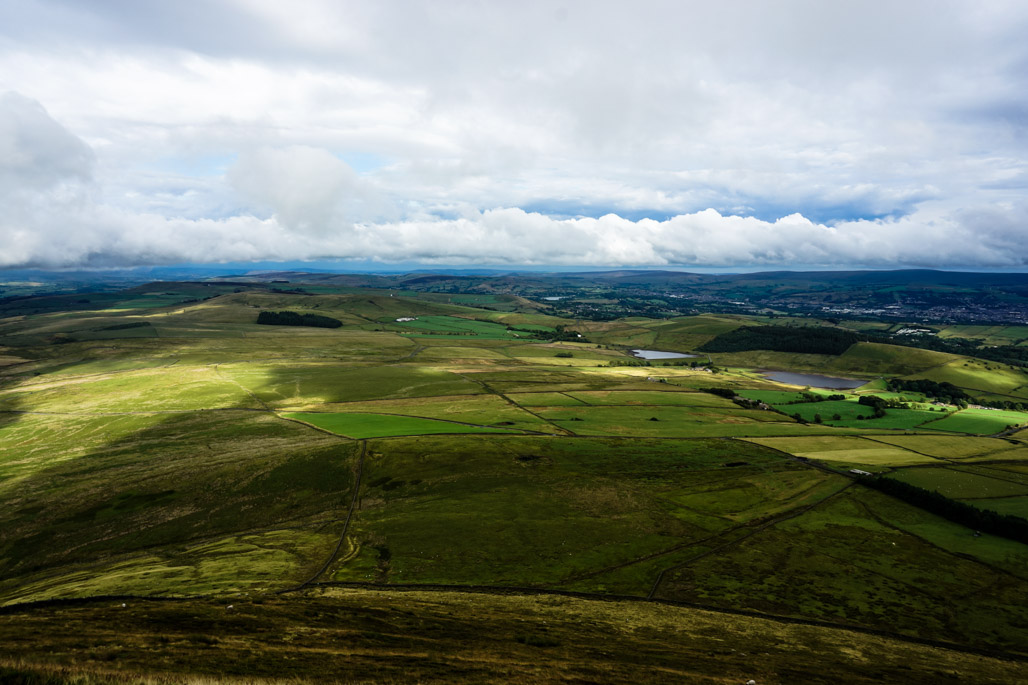 Top of the haunted Pendle Hill. 