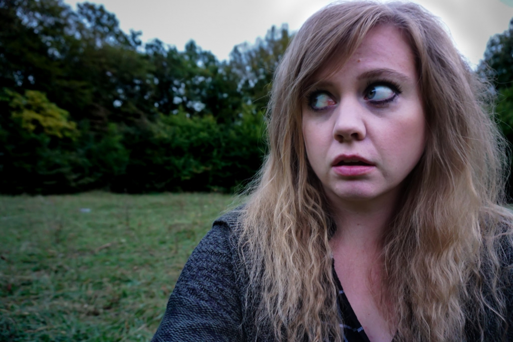 Scared in world's most haunted forest. 