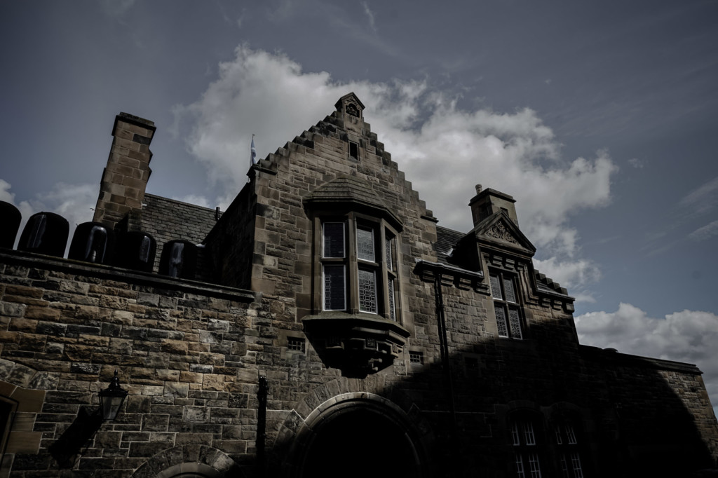 Haunted Edinburgh Castle. 