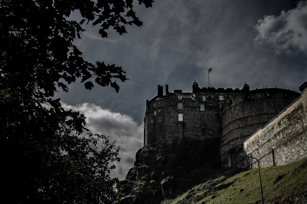 Edinburgh Castle haunted. 