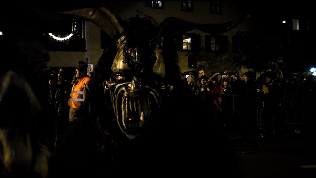 Krampus mask. 