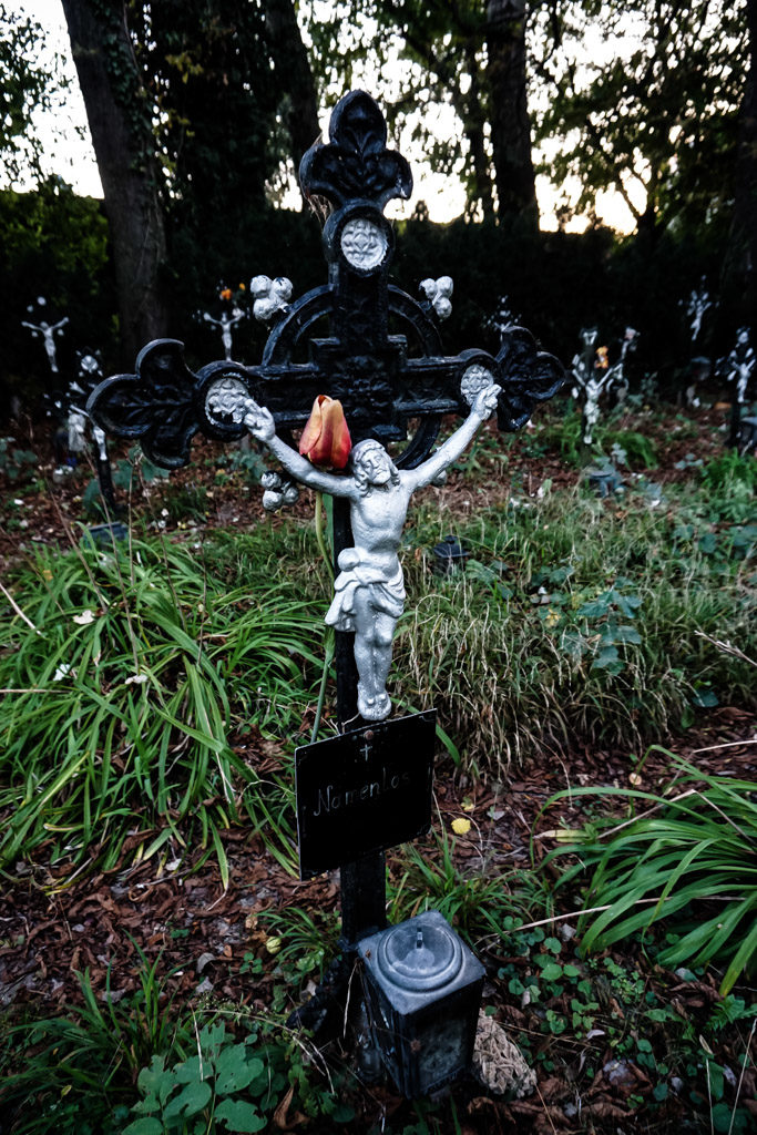Crucifix in the Cemetery of the Nameless. 