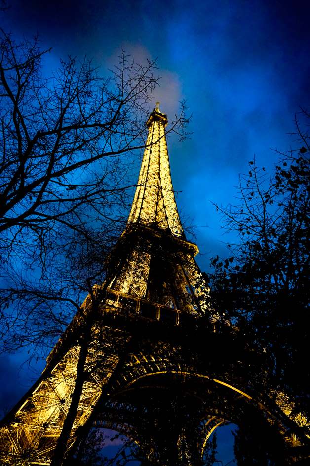 The haunted Eiffel Tower. 