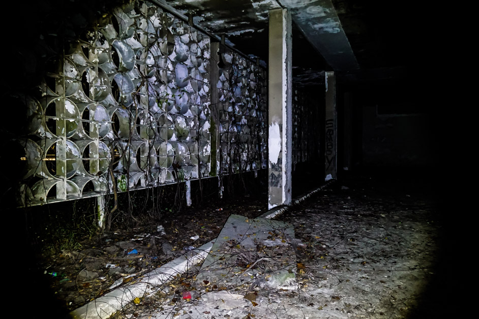 Abandoned hospital in the Philippines. 