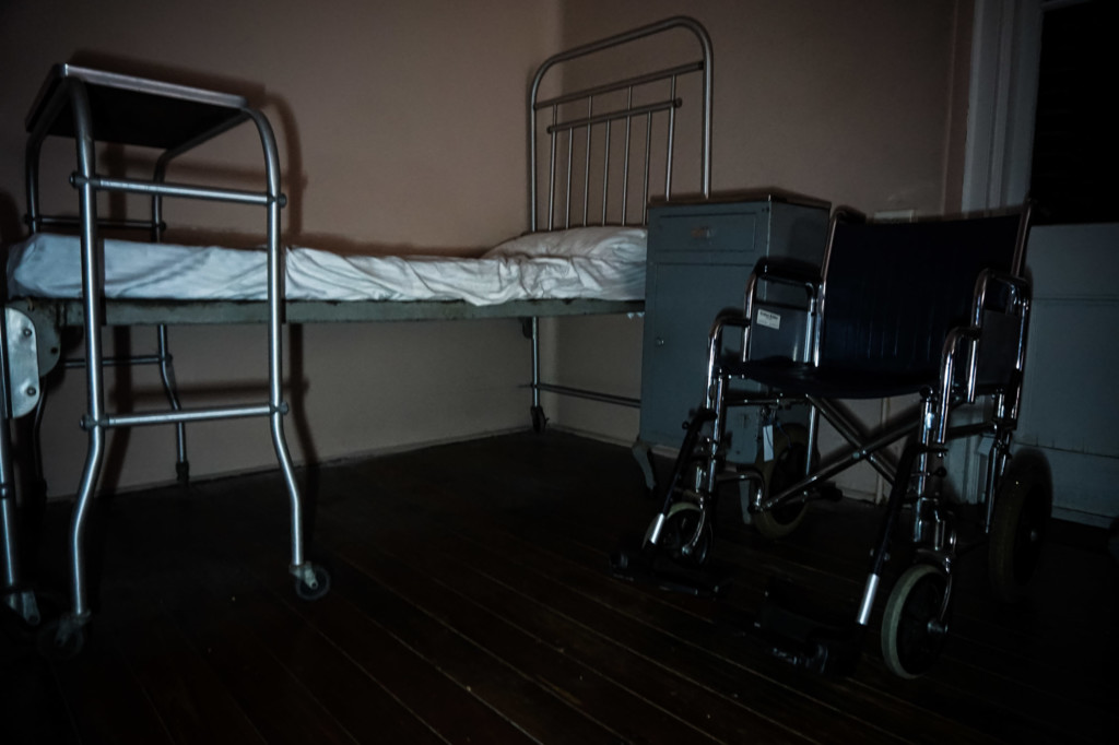 Haunted hospital of Sydney Quarantine Station. 