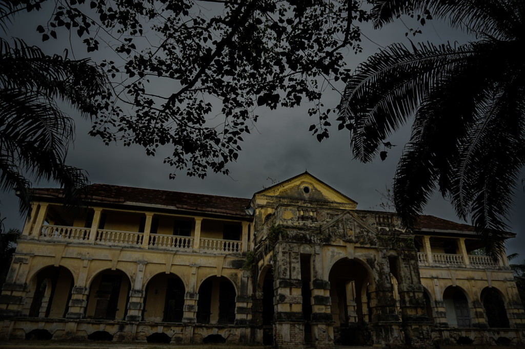 Haunted and abandoned 99 Door Mansion, Malaysia. 