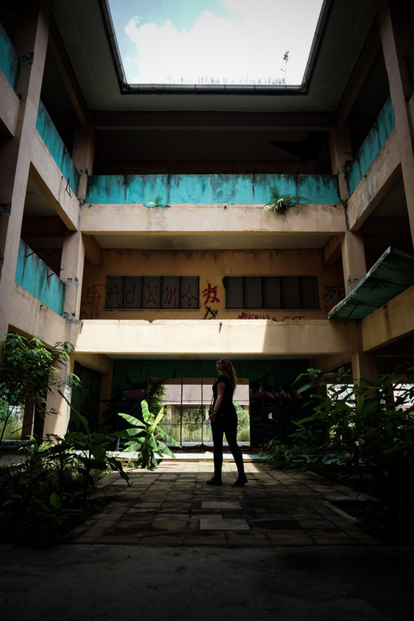 Haunted school ruin in Malaysia. 