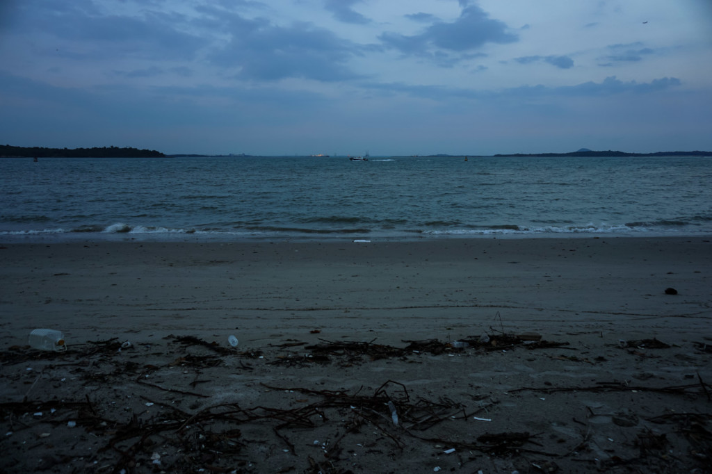 Massacre site on Changi Beach. 