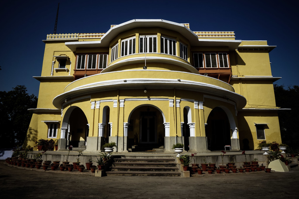 A former palace turned hotel in Kota, India. 