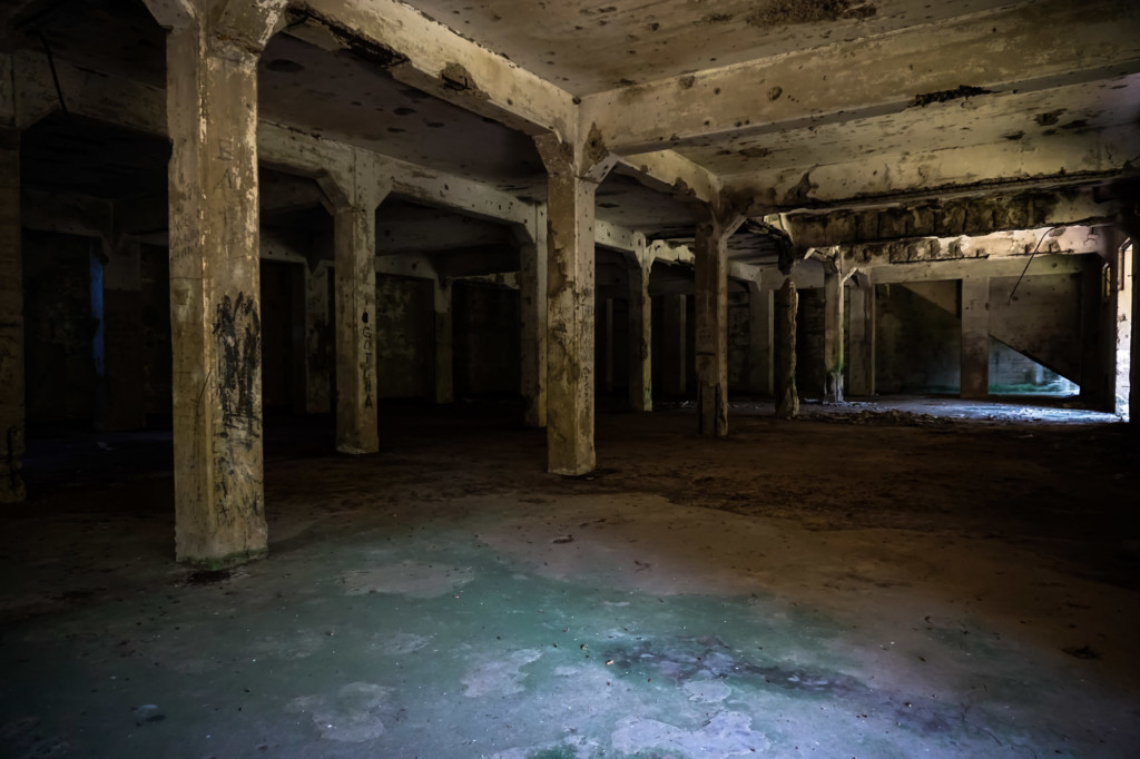 Abandoned hospital in the Philippines. 