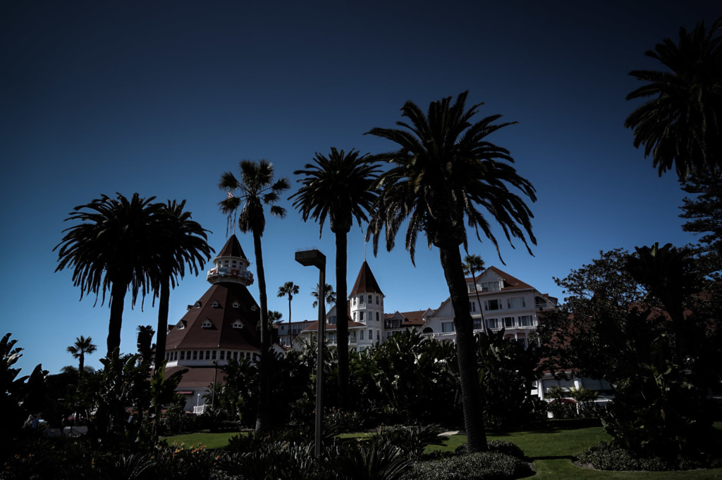 Haunted Hotel Del Coronado in San Diego, California. 