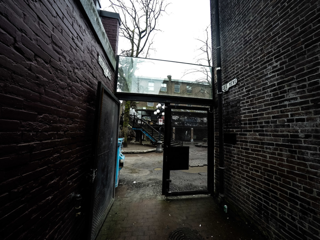 Haunted Blood Alley and Goaler's Mews in Vancouver. 
