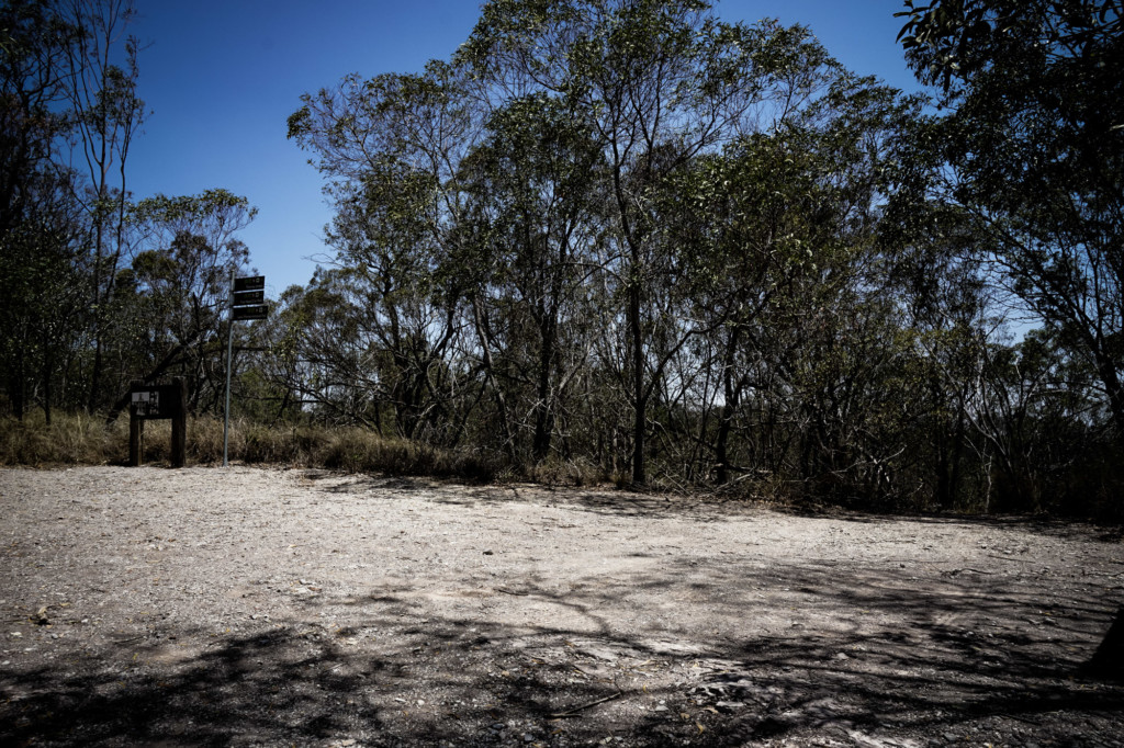 Area where a haunted mansion once stood in Queensland, Australia. 