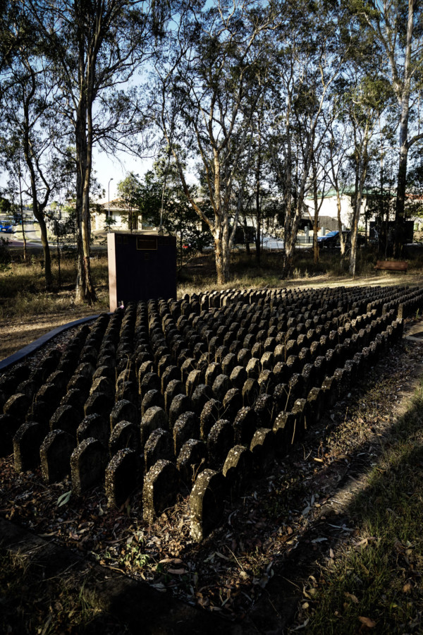 Tribute to the Brisbane Mental Hospital patients buried at the haunted Goodna Cemetery. 