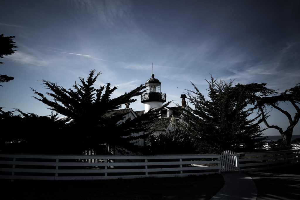 Haunted lighthouse in California. 