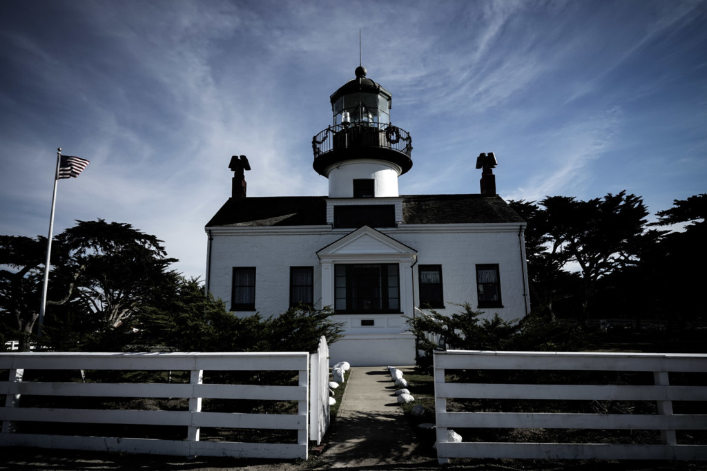 Haunted Point Piños Lighthouse, California. 
